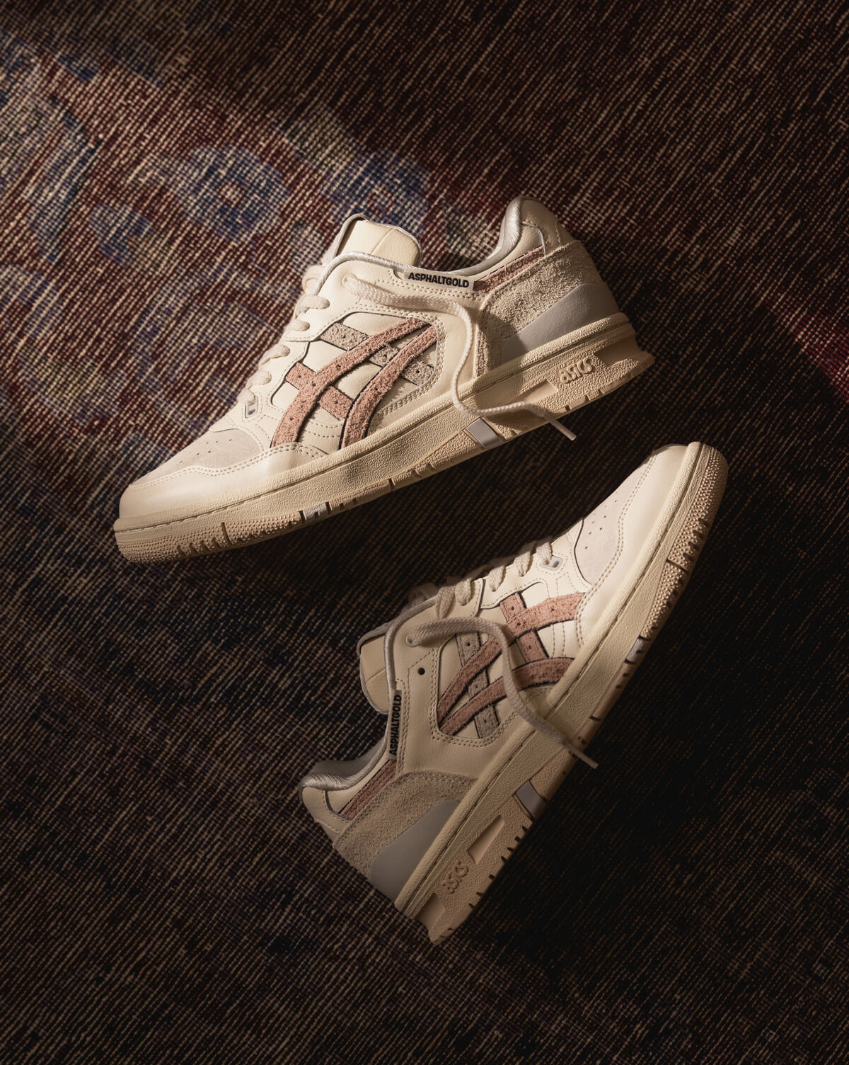 ASICS SportStyle x Asphaltgold EX89 "Impromptu" - Cream/Ginger Peach - 1203A326-100