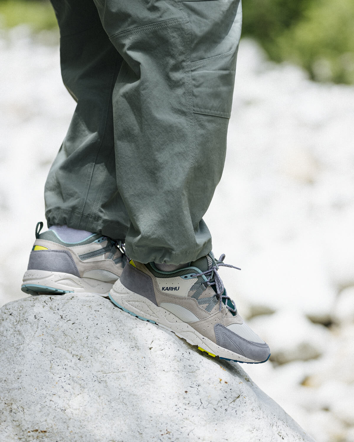 Karhu - Fusion 2.0 - Ultimate Gray / Iceberg Green - F804152
