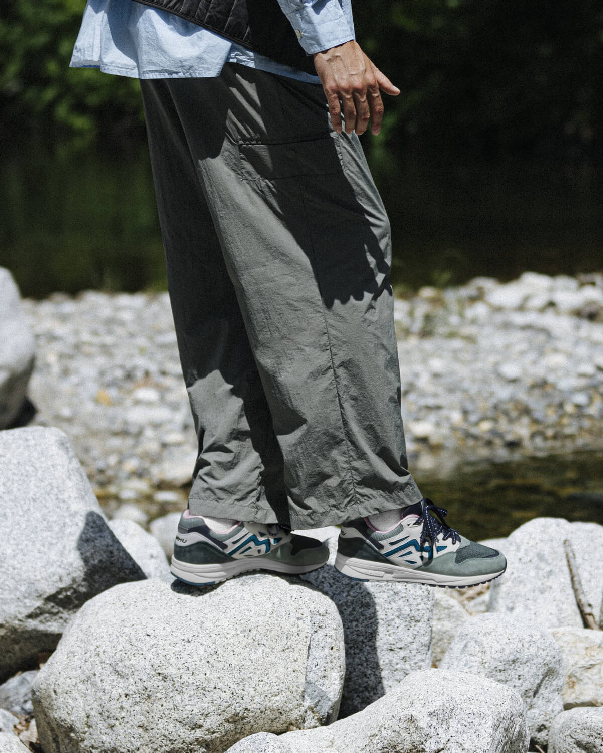 Karhu - Legacy 96 - Iceberg Green / Lily White - F806053