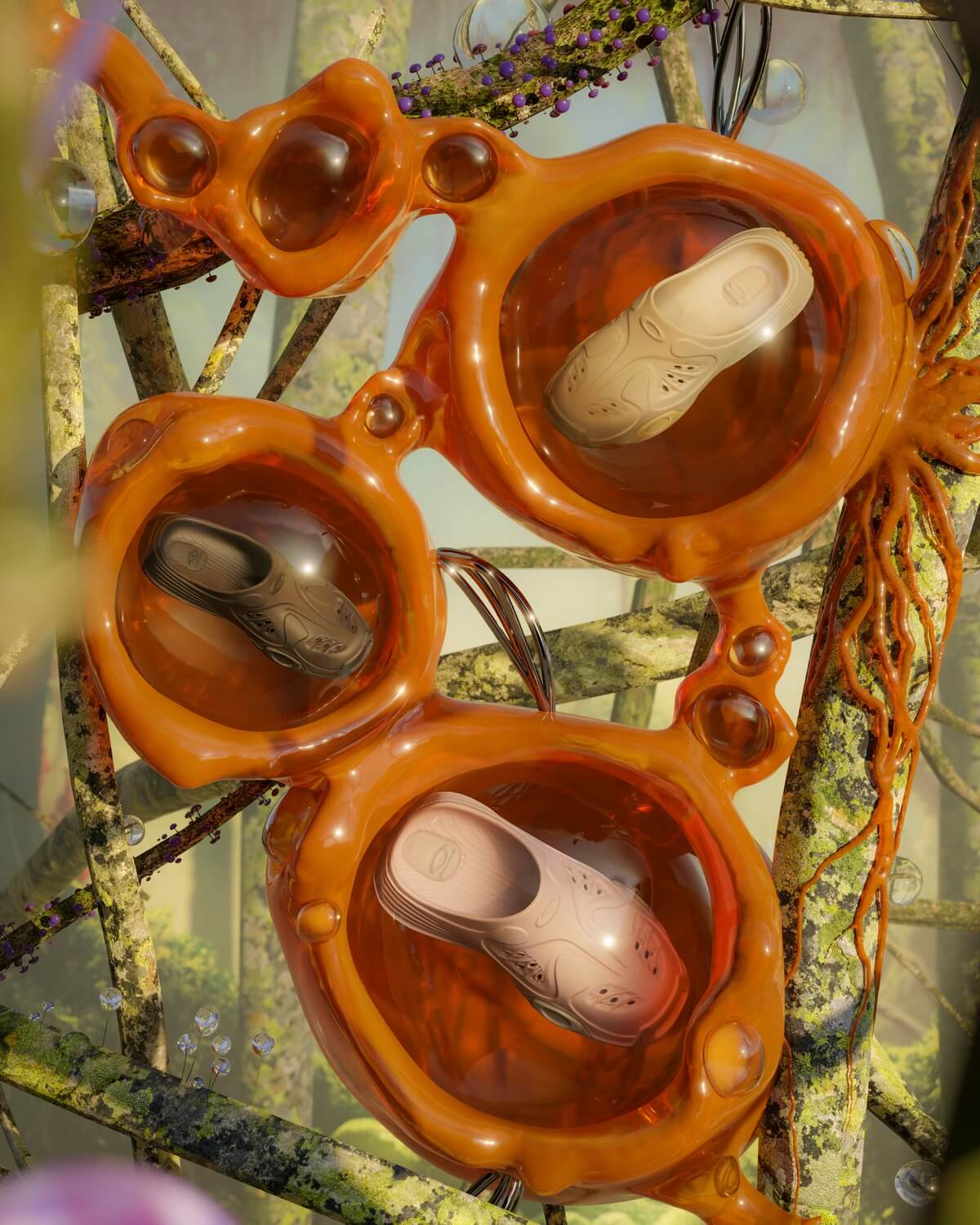 Oakley Factory Team x Brain Dead Paguro Slide Collection
