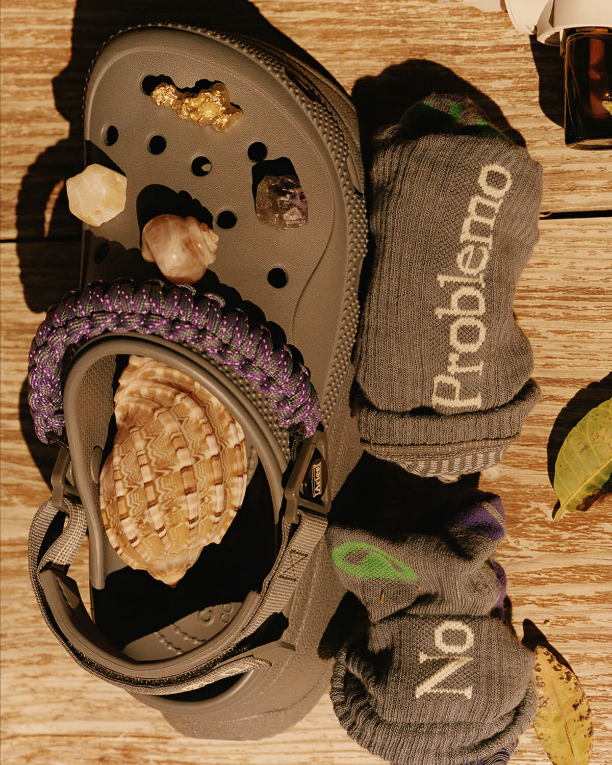 Crocs x Aries Hiker Xscape Clog - Slate Grey - 208683-0DA