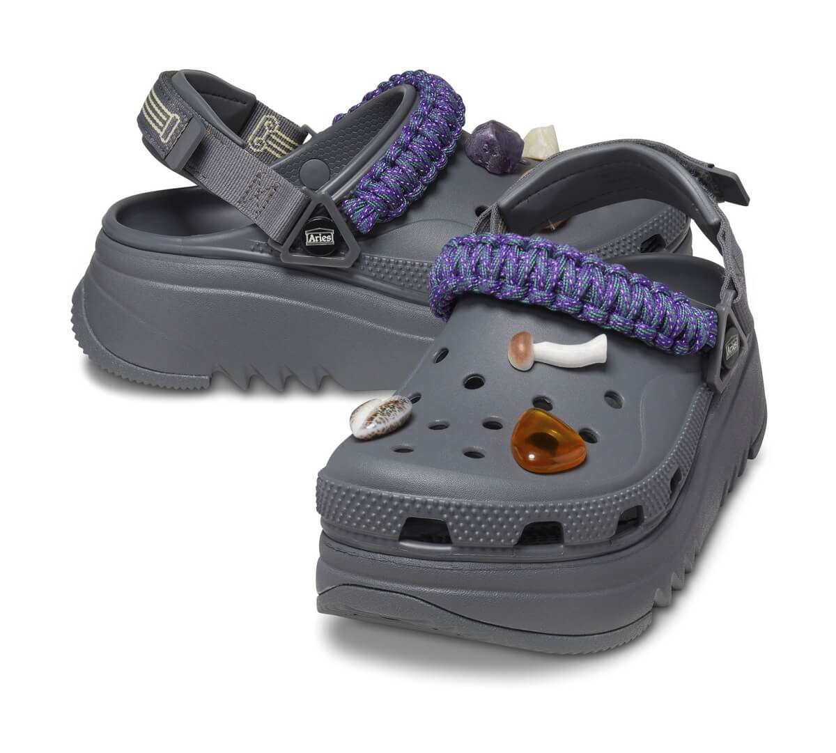 Crocs x Aries Hiker Xscape Clog - Slate Grey - 208683-0DA