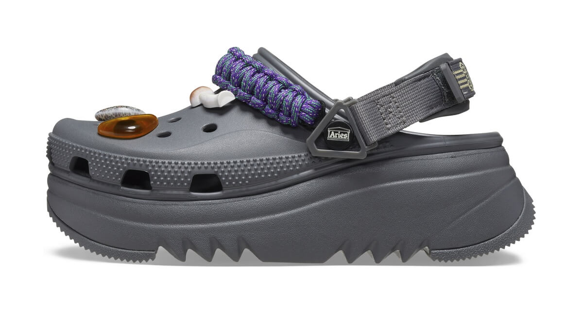 Crocs x Aries Hiker Xscape Clog - Slate Grey - 208683-0DA