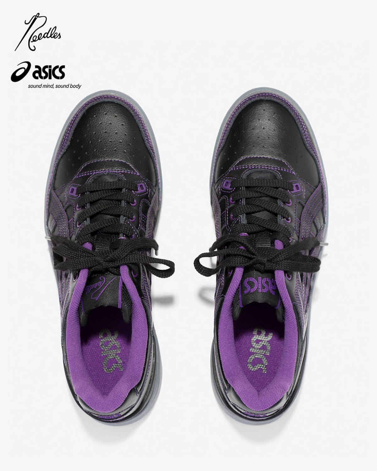 ASICS SportStyle x Needles EX89 - Black/Purple/Grey - 1201A942-001