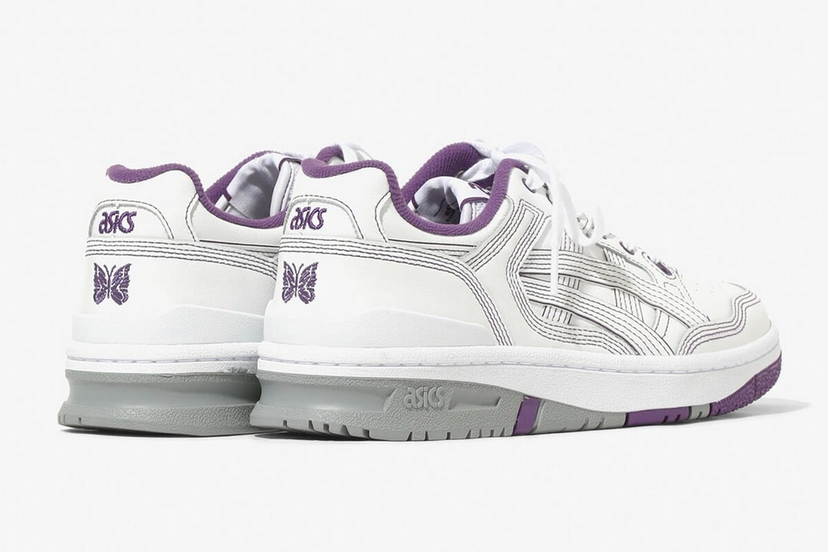 ASICS SportStyle x Needles EX89 - White/Purple/Grey - 1201A942-100