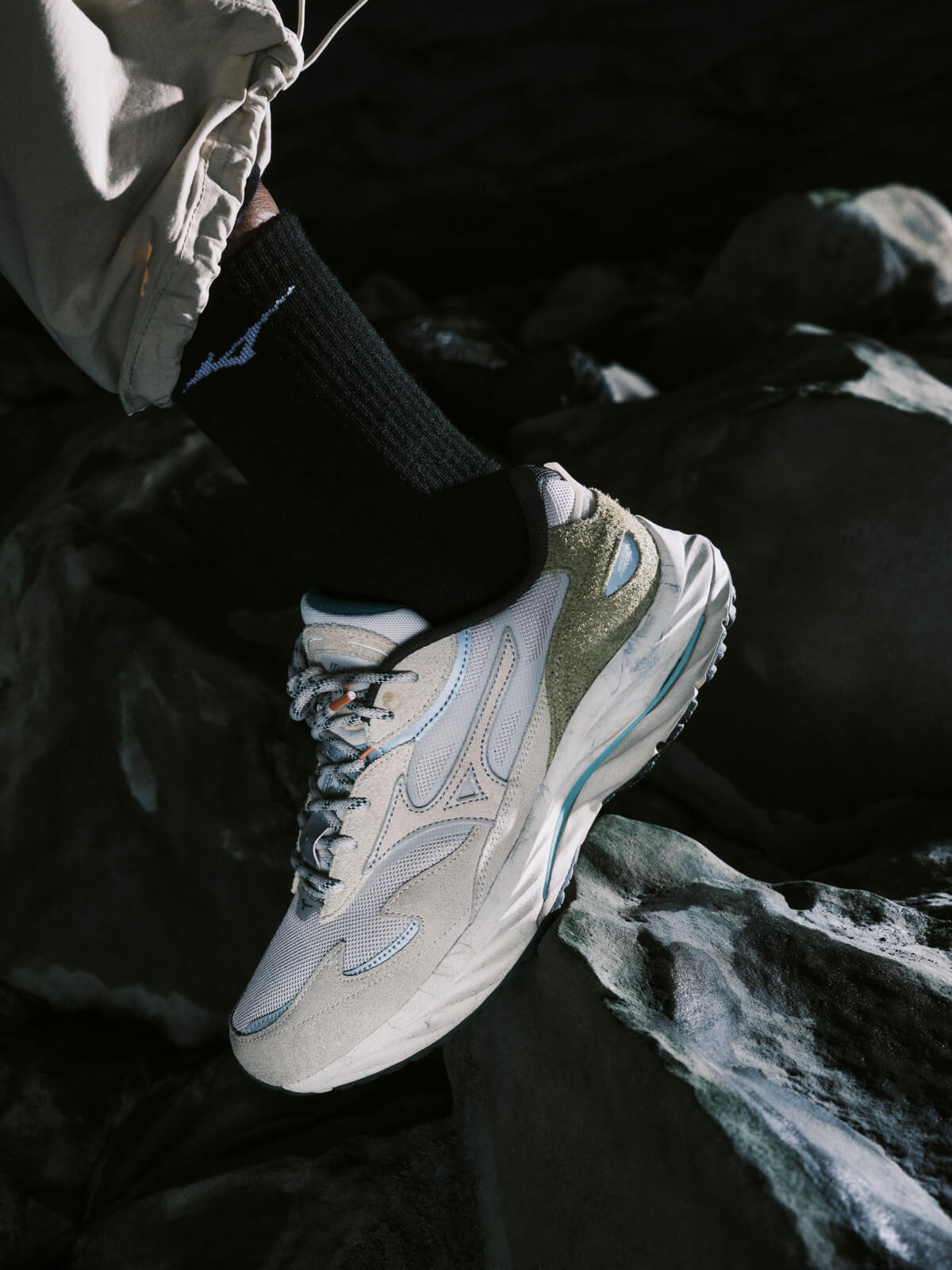 Wave Rider ß - Silver Cloud / White Sand / Cedar - D1GA235601