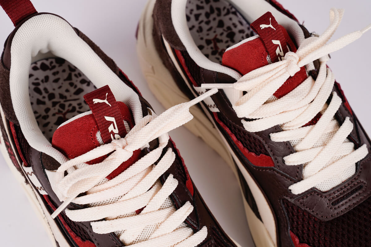 Puma x Black Forest RS-Trck "Schwarzwälder Kirsch" - Dark Chocolate-Pristine-Intense Red - 394534-01