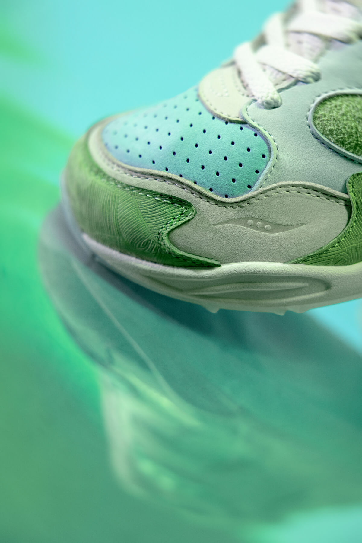 Saucony Originals Marsh Grid Shadow 2 - Green/Tan - S70782-1