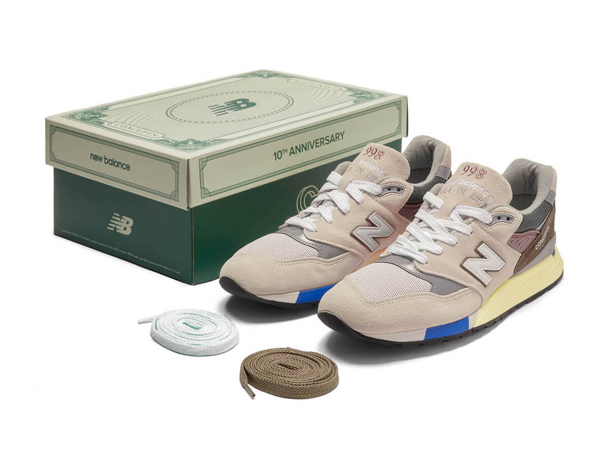 New Balance x Concepts 998 MiUSA "C-Note 10th Anniversary" U998CN (2023)
