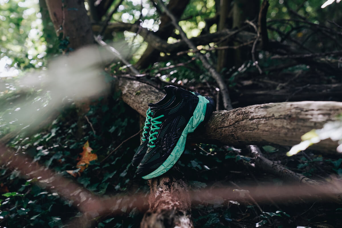 Puma x Black Forest Velophasis "Into the Nature" - Puma Black-Grassy Green - 394535-01