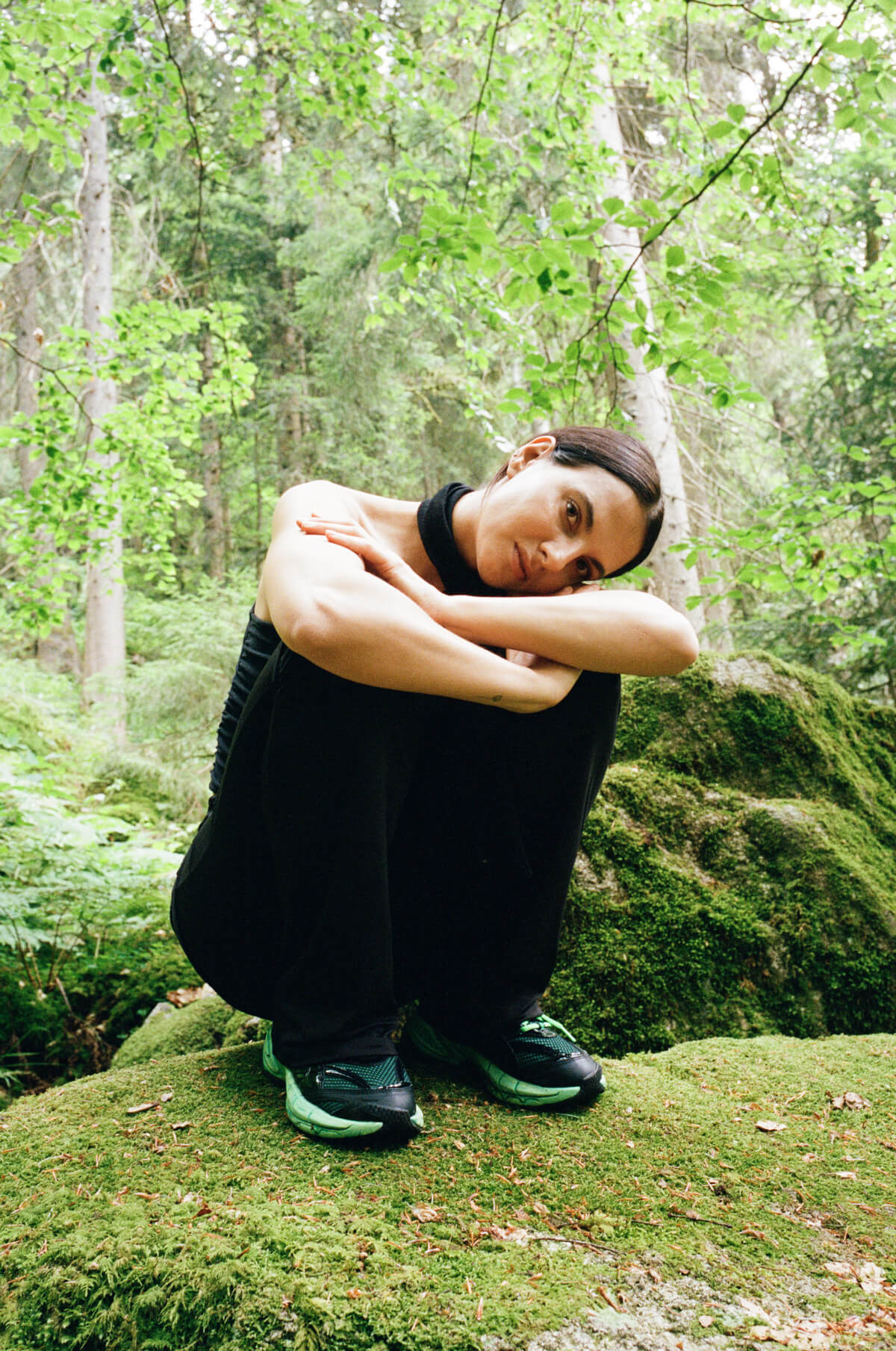 Puma x Black Forest Velophasis "Into the Nature" - Puma Black-Grassy Green - 394535-01