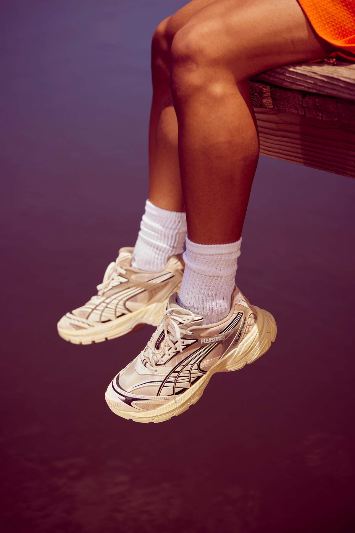 Puma x Pleasures Velophasis Overdyed - Birch Tree / Anise Flower - 391696-02