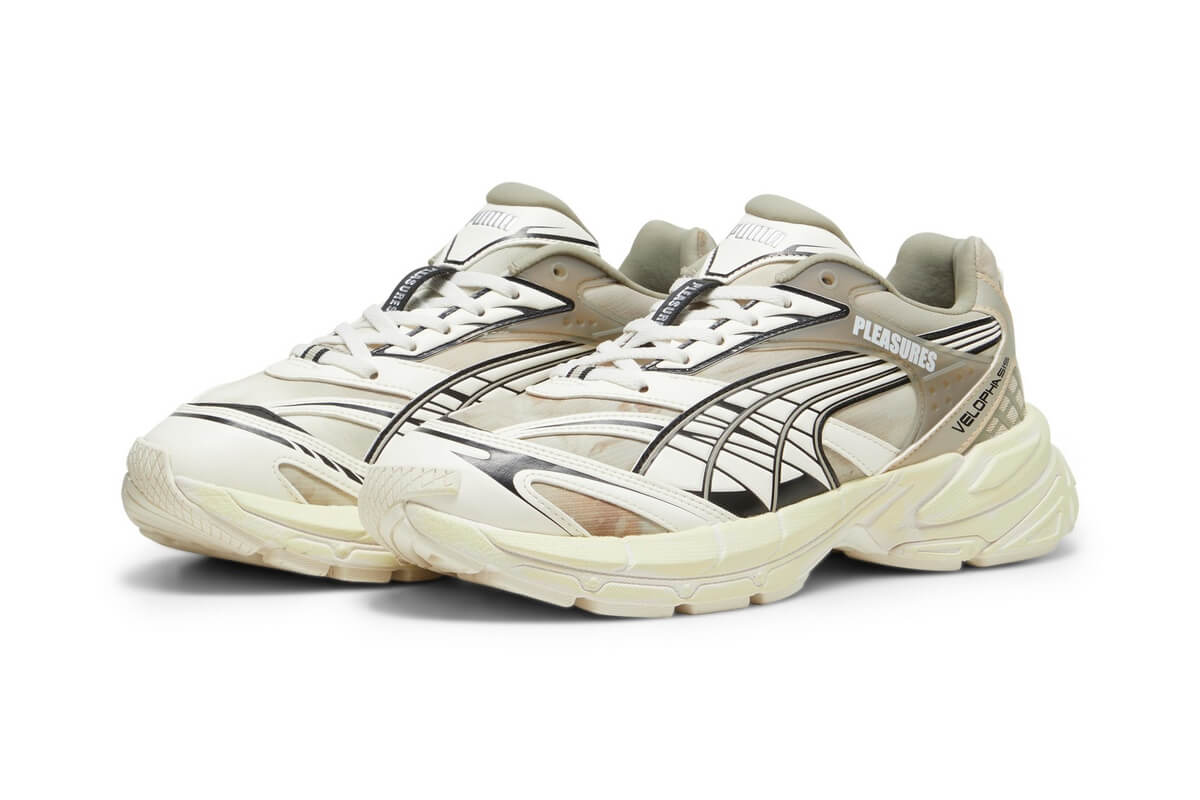 Puma x Pleasures Velophasis Overdyed - Birch Tree / Anise Flower - 391696-02