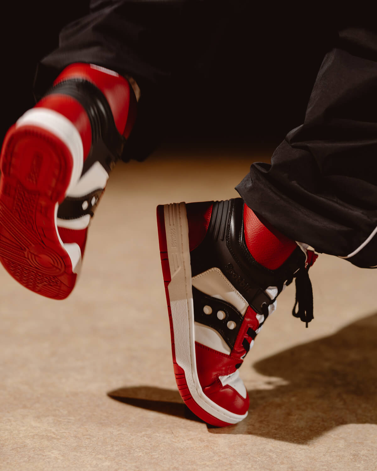 Saucony Originals x BEAMS Sonic Hi - Red / Black / White - S70820-1
