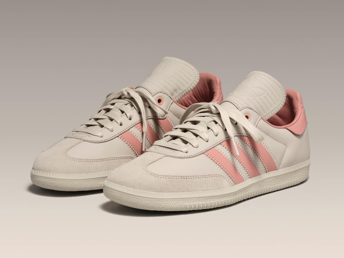 adidas x Humanrace Samba - Aluminium / Aluminum / Wonder Mauve - ID3127