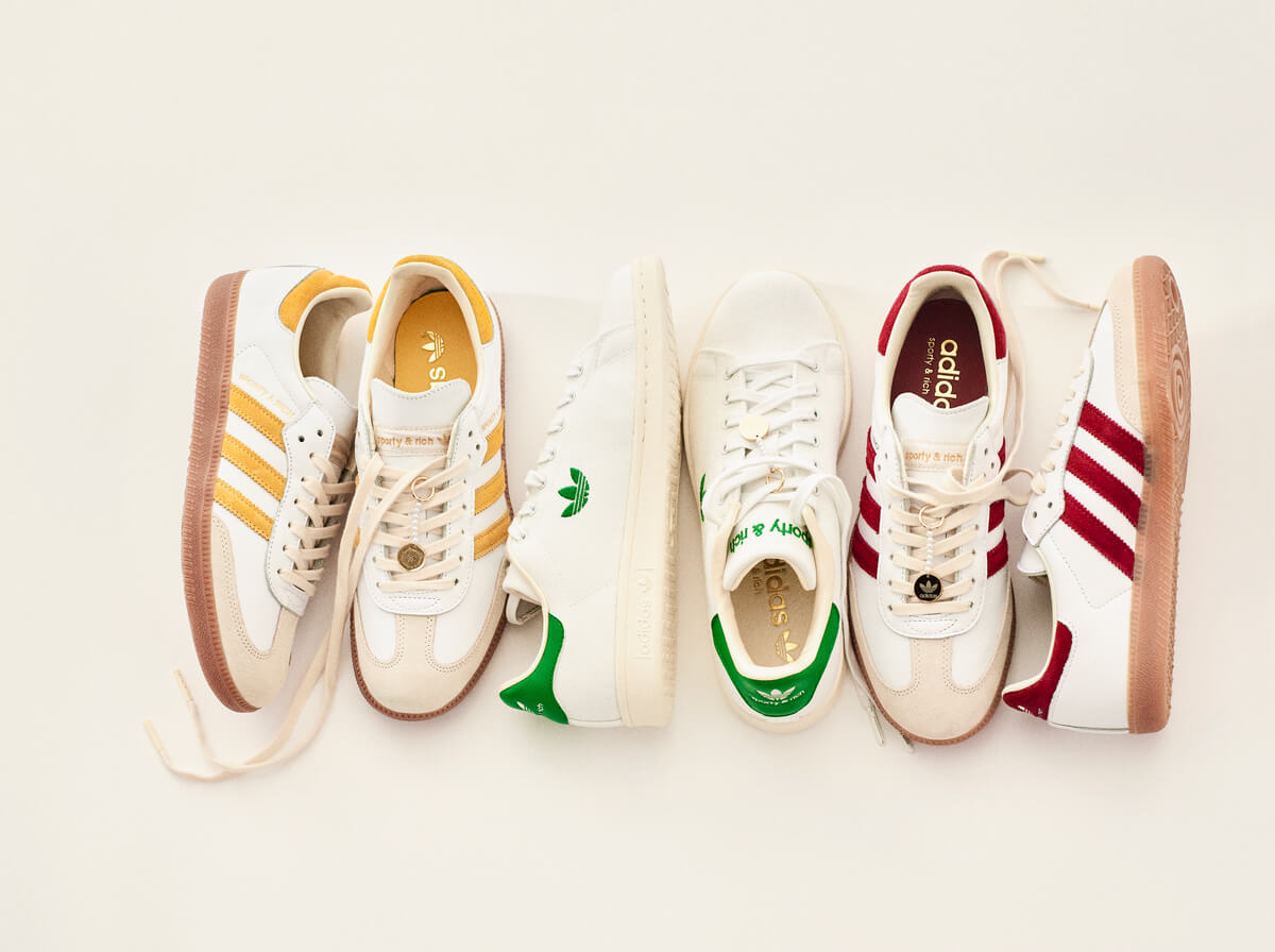 adidas Originals x Sporty & Rich Samba / Stan Smith Sneaker Collection