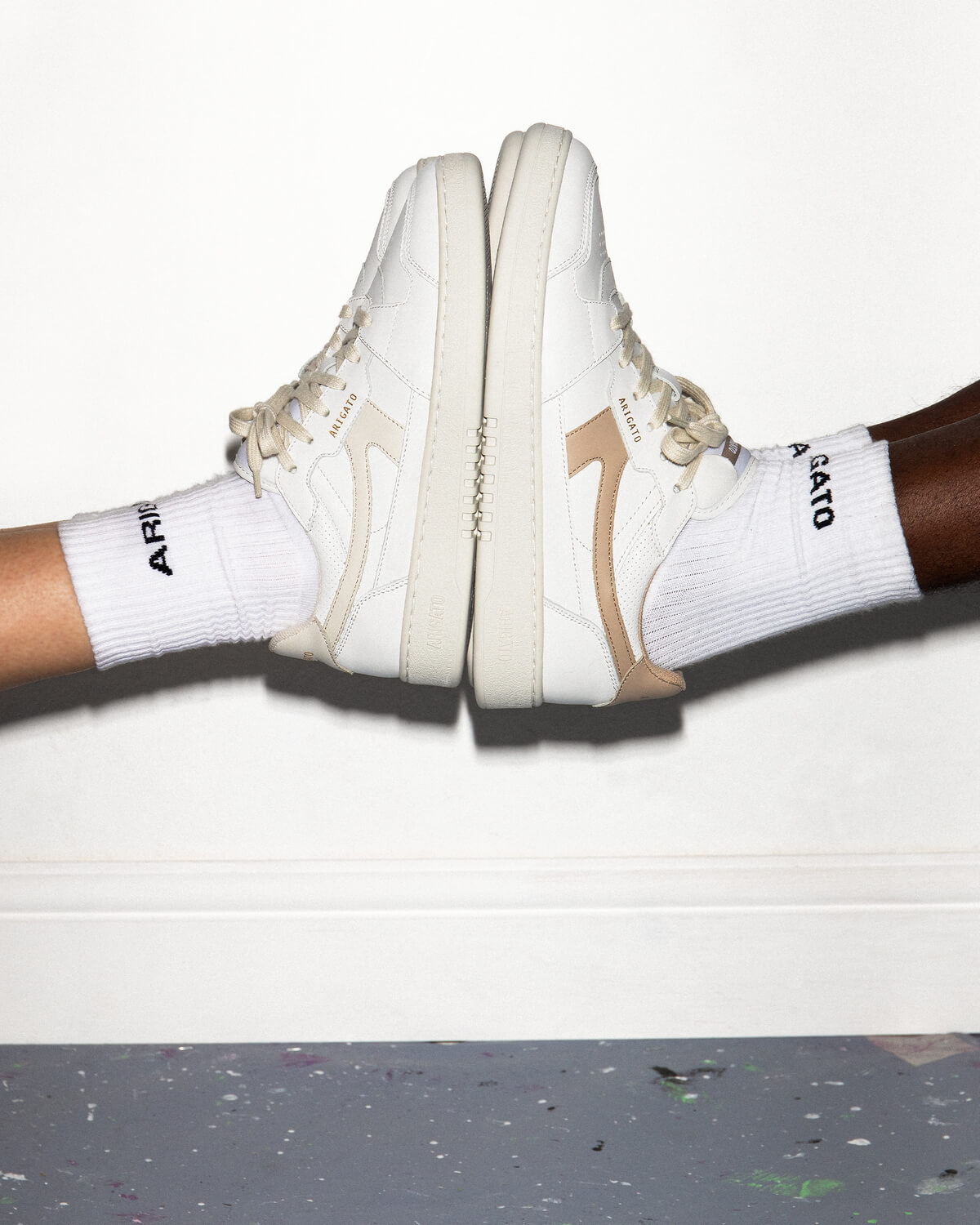 Axel Arigato Dice-A - White/Beige & White/Taupe