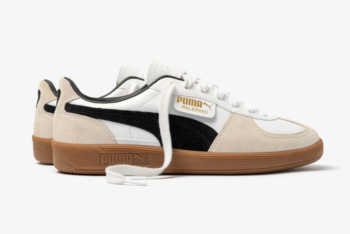 Puma Palermo LTH - Puma White / Vapor Grey / Gum - 396464-01