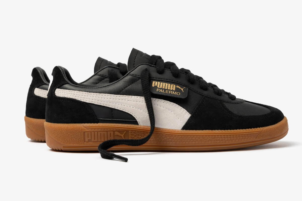 Puma Palermo LTH - Puma Black / Feather Grey / Gum - 396464-03