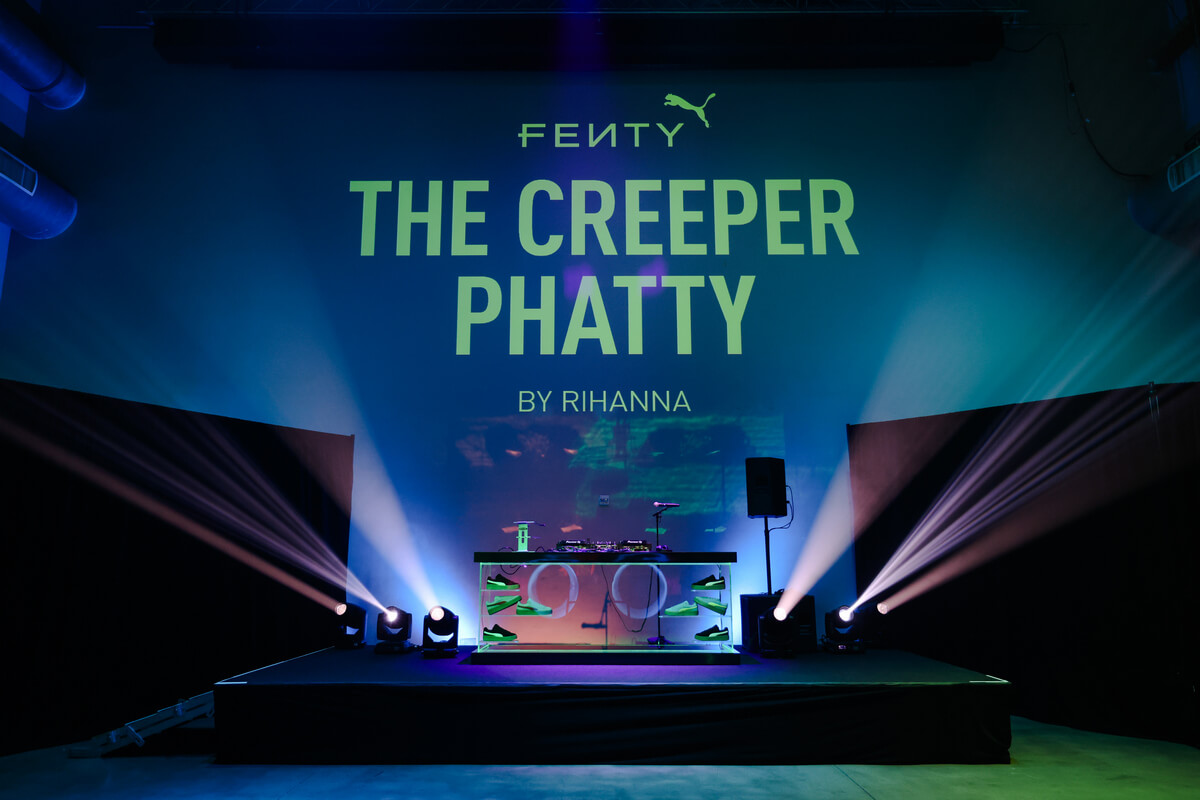 Rihannas Puma x Fenty Creeper Phatty Launch Party in Los Angeles