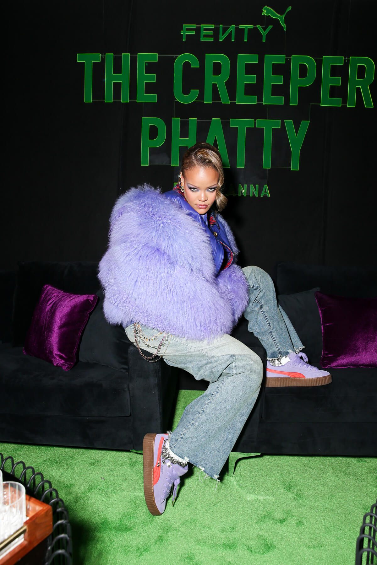 Rihannas Puma x Fenty Creeper Phatty Launch Party in Los Angeles