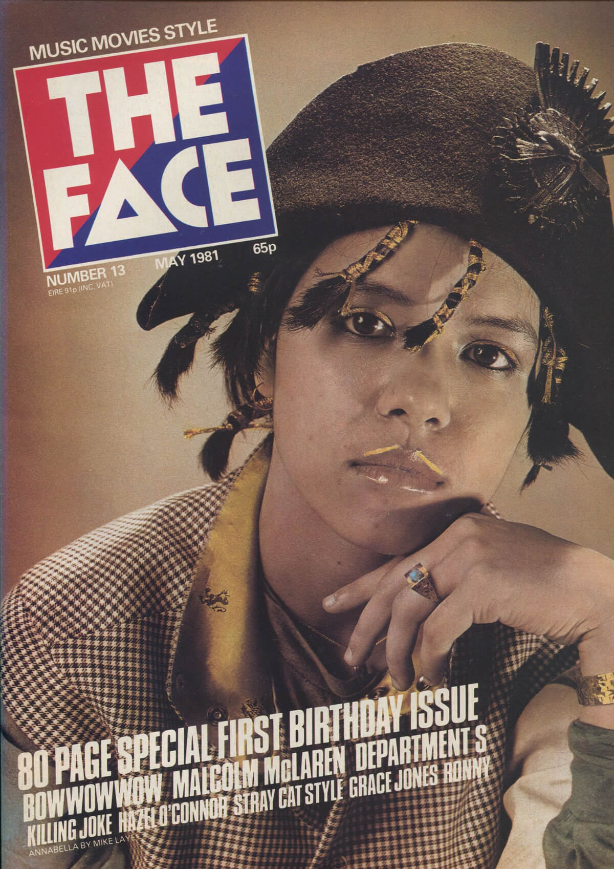 The Face, Nr. 13Mai 1981© The Face No. 13, The Independent Rock Monthly, 1981