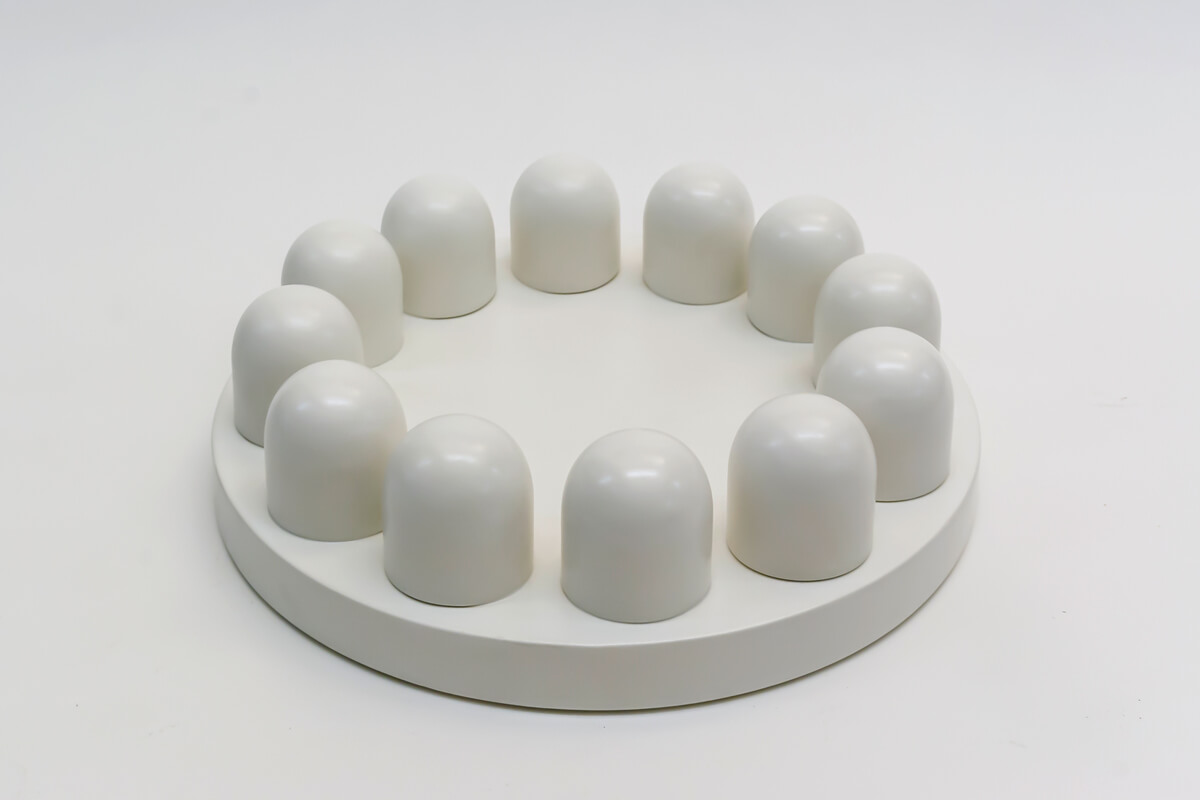 Ettore Sotsass, Schale Sugar, 1972, © VG Bild-Kunst, Bonn 2023, Museum Angewandte Kunst, Frankfurt am Main