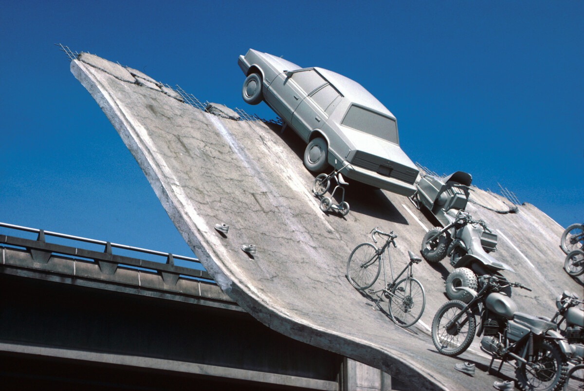 SITE (James Wines) Highway 86 für die Weltausstellung in Vancouver 1986 © SITE - James Wines, LLC
