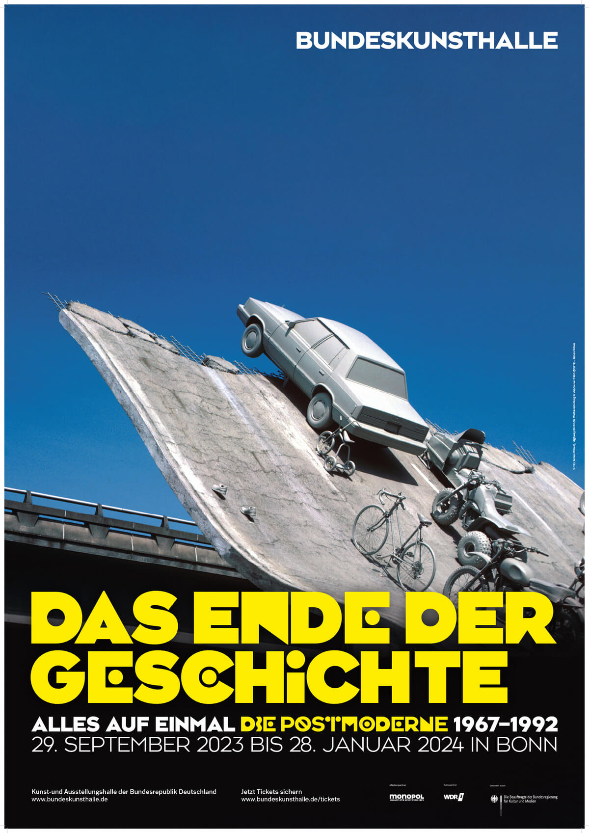 Ausstellung in der Bundeskunsthalle Bonn: ALLES AUF EINMAL: DIE POSTMODERNE, 1967-1992