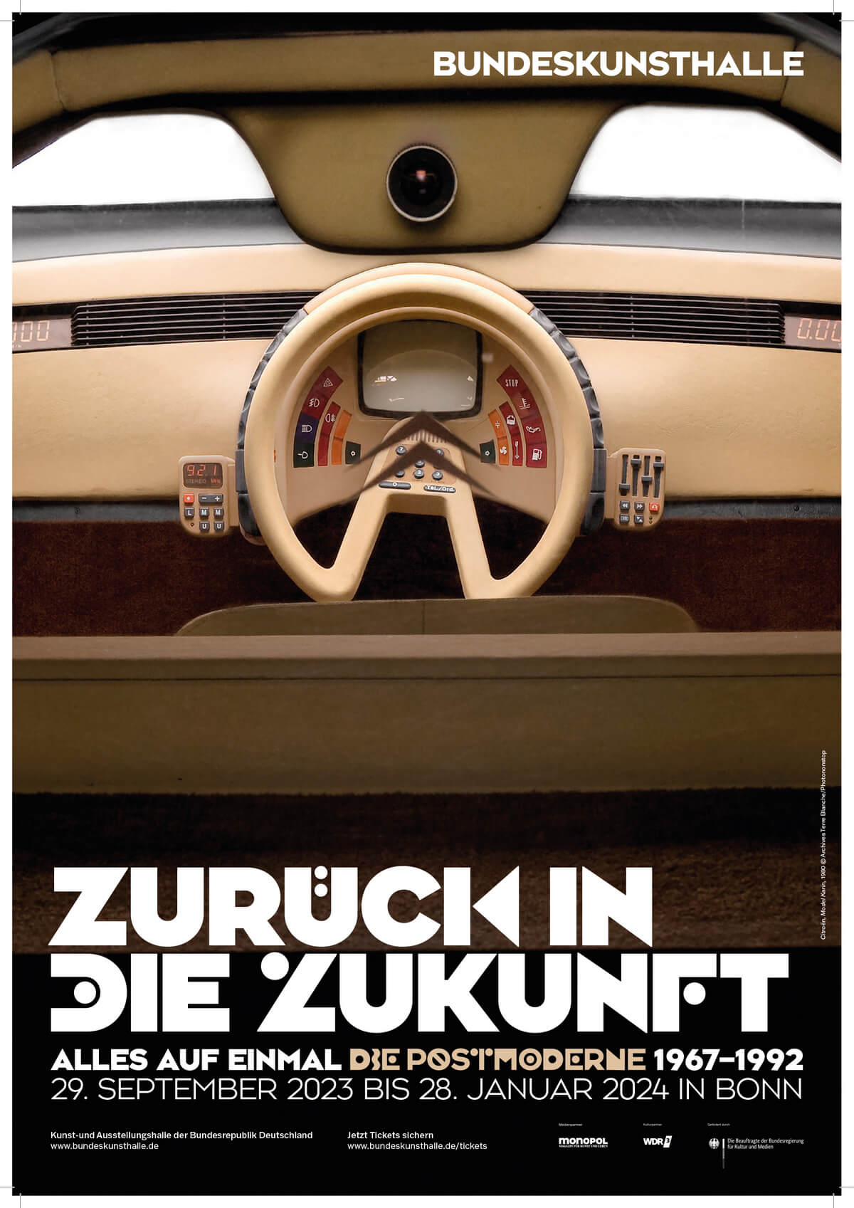 Ausstellung in der Bundeskunsthalle Bonn: ALLES AUF EINMAL: DIE POSTMODERNE, 1967-1992