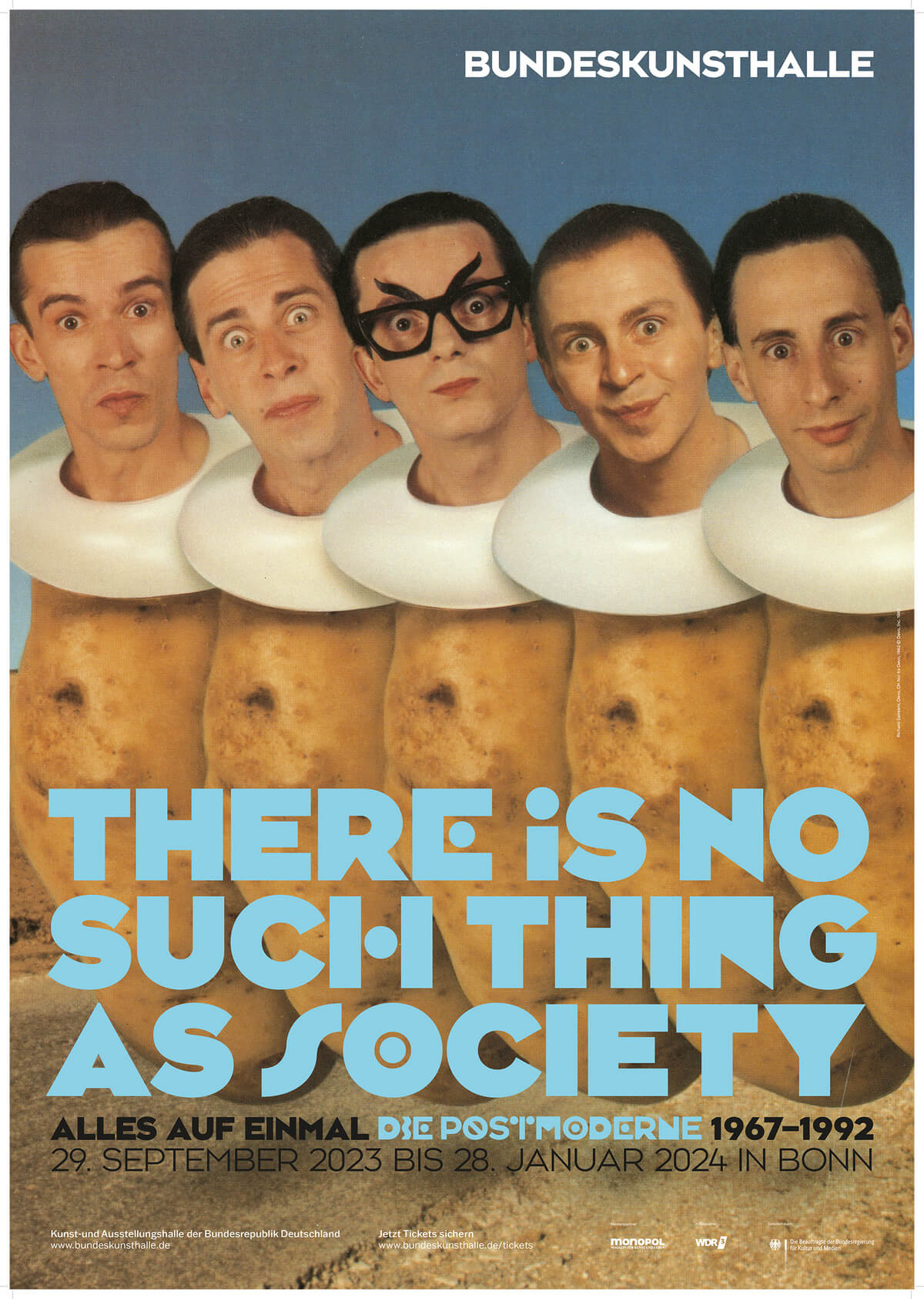 Ausstellung in der Bundeskunsthalle Bonn: ALLES AUF EINMAL: DIE POSTMODERNE, 1967-1992