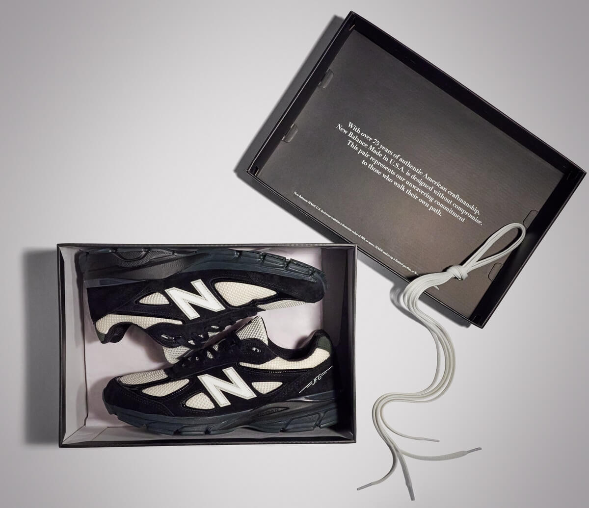 New Balance x Joe Freshgoods - U990JS4 - Peat / Pirate Black - Packaging
