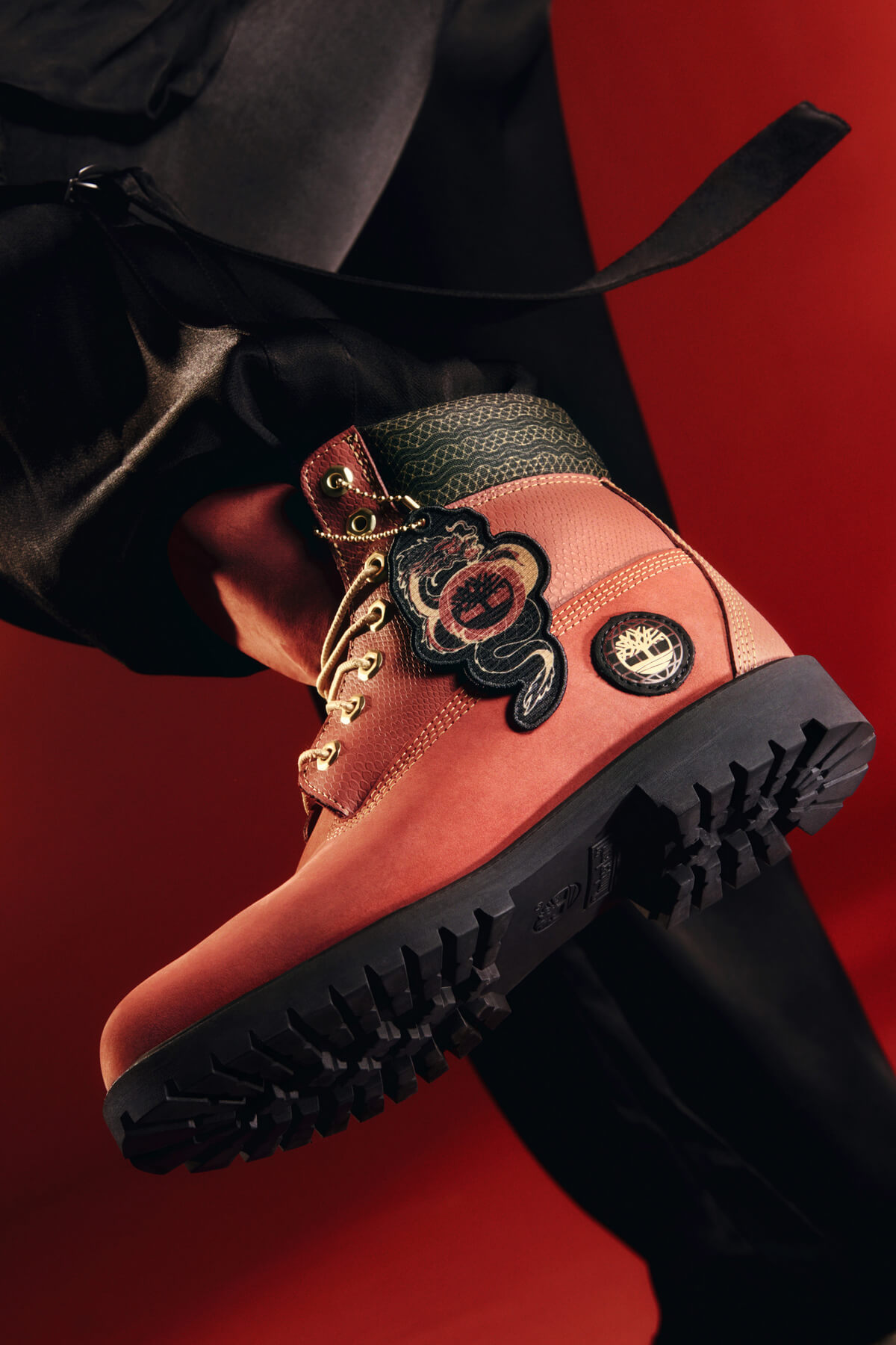 Timberland Lunar New Year Special Edition 6-Inch Lace-Up Boot Red