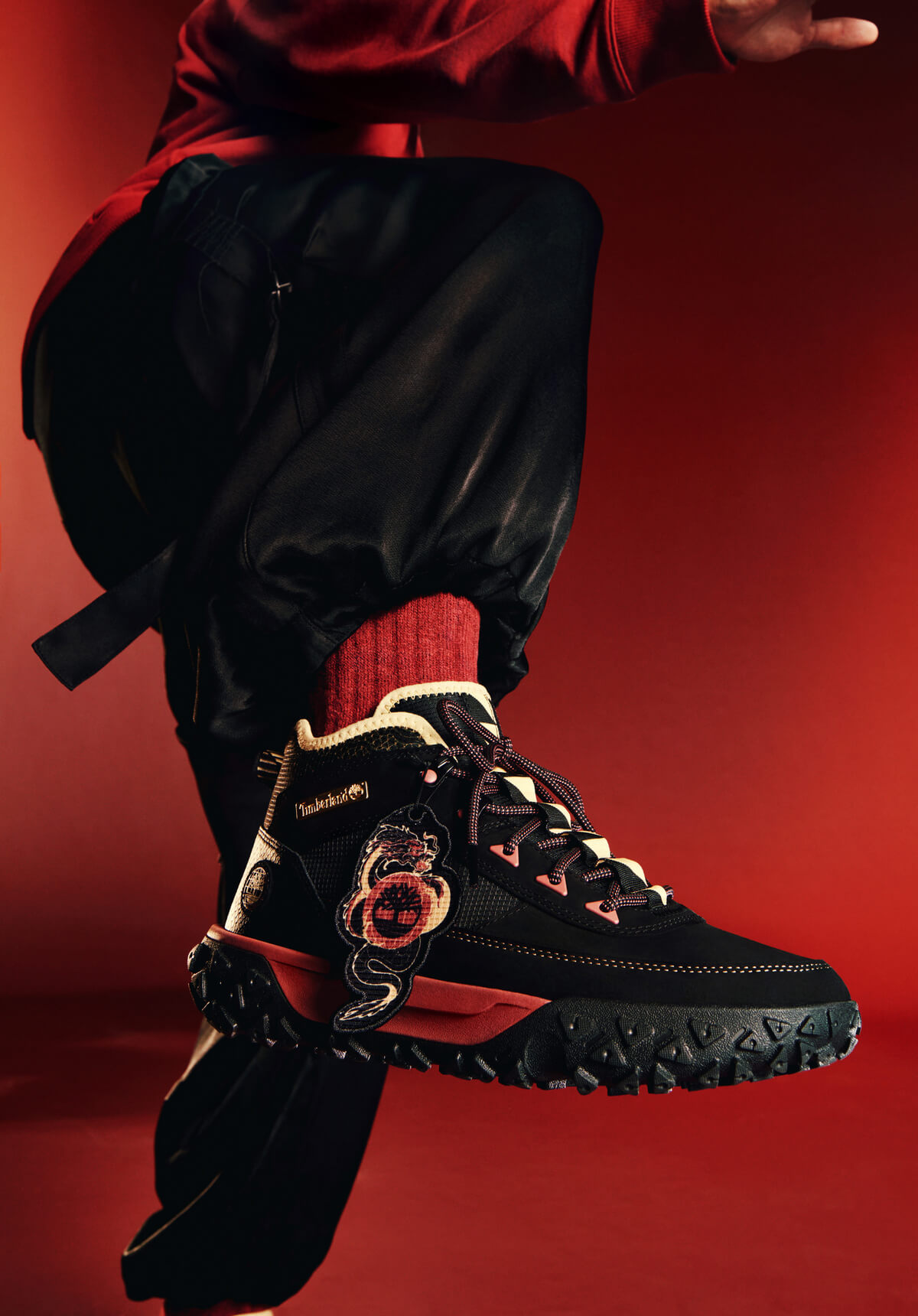 Timberland Lunar New Year Special Edition GreenStride Motion 6 Mid Lace-Up Hiking Boot