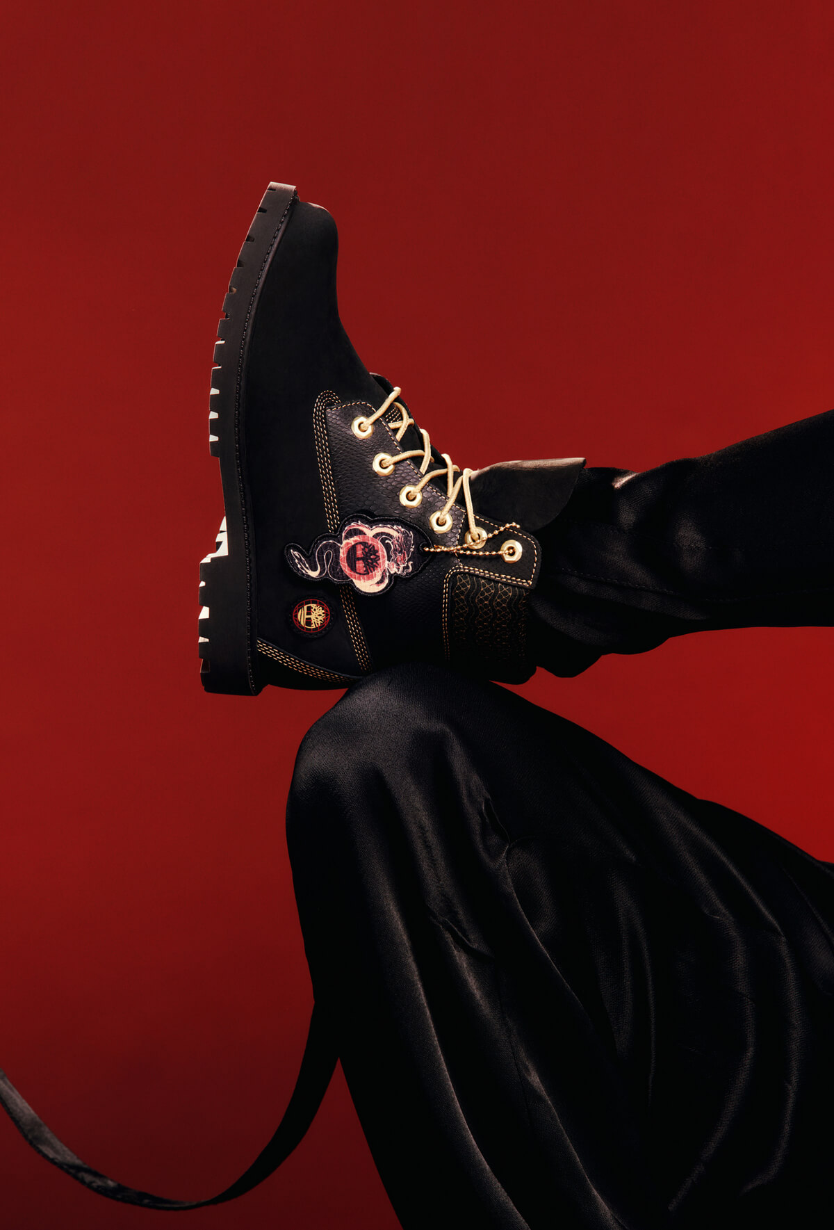 Timberland Lunar New Year Special Edition 6-Inch Lace-Up Boot Black