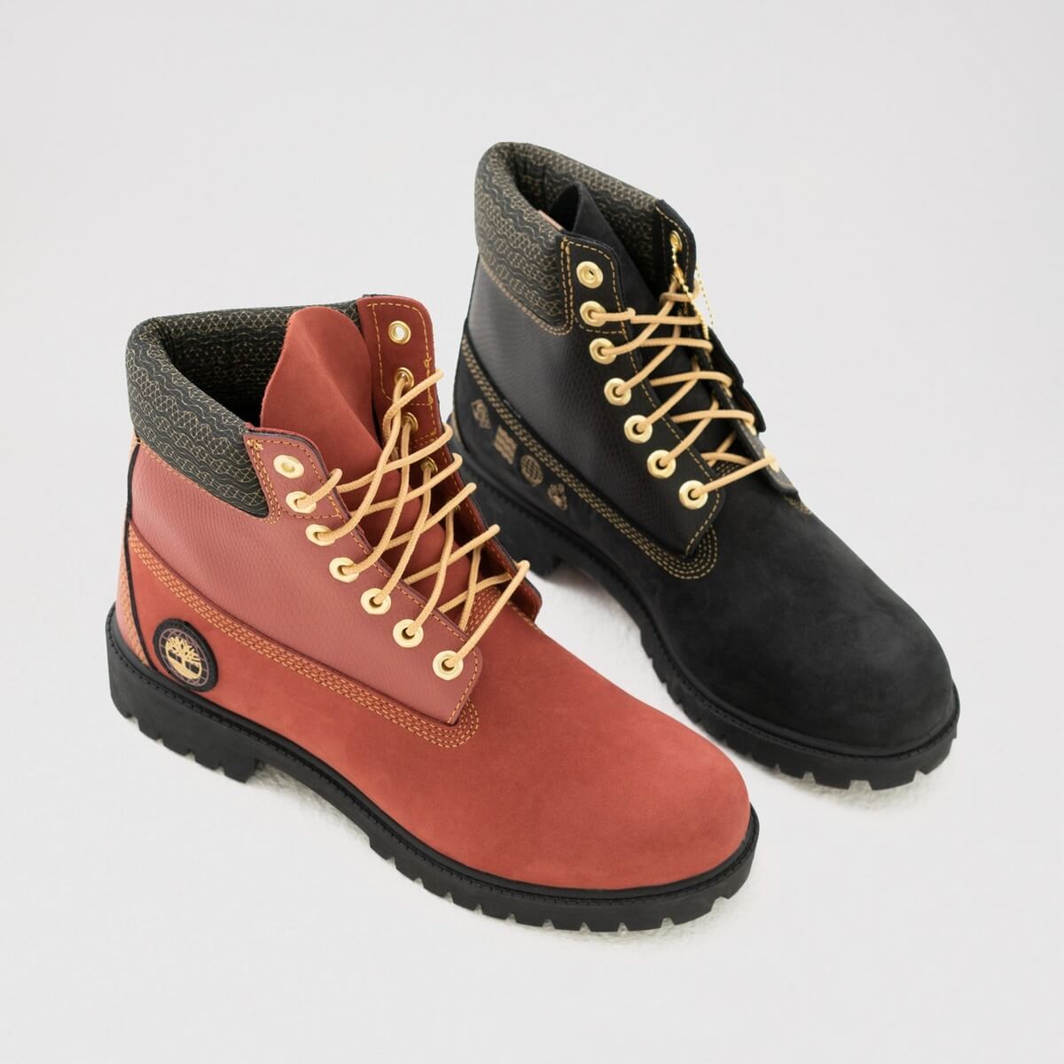 Timberland 6-Inch Lace-Up Boot - "Lunar New Year" - Red - TB0A29PNER0 - Black - TB0A62TMW05