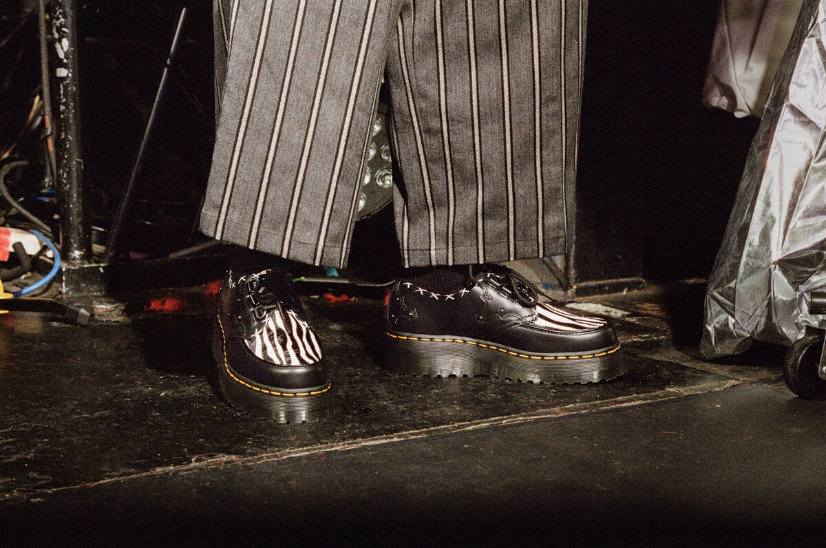 Dr. Martens Creepers Collection ft. Ramsey Monk Kiltie, Quad 3-Eye, Quad Monk & Smooth Creeper