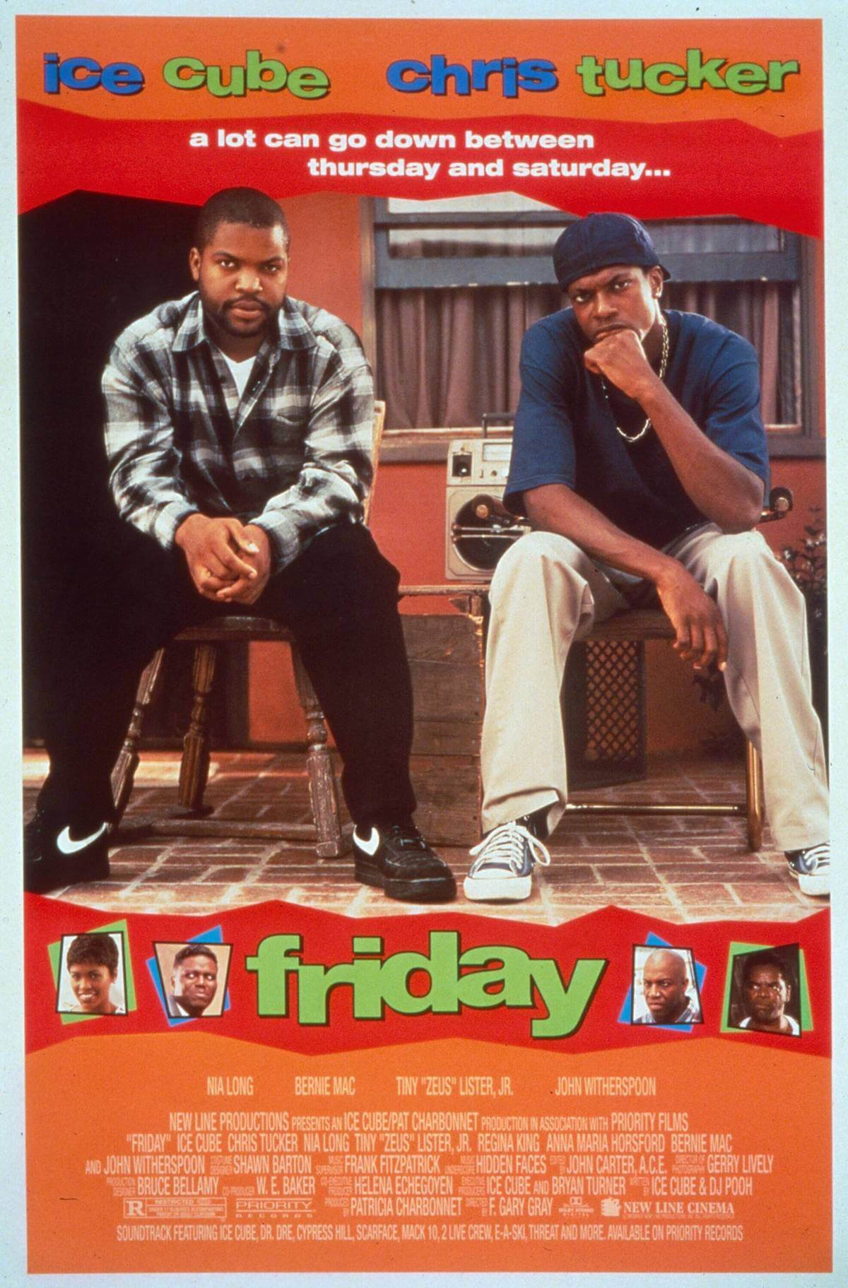 Friday (1995) - New Line Cinema Poster