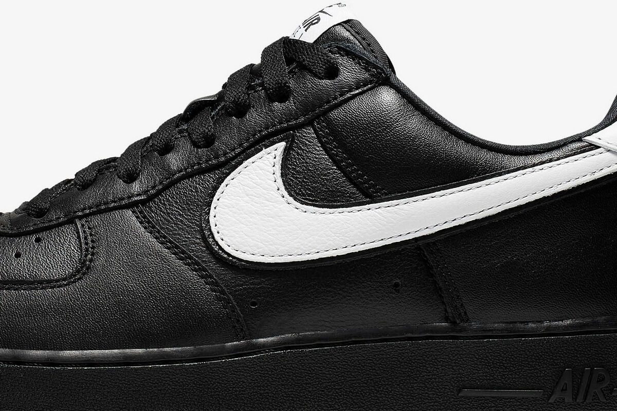 Nike Air Force 1 Low Retro QS "Friday" - Black / White - CQ0492-001