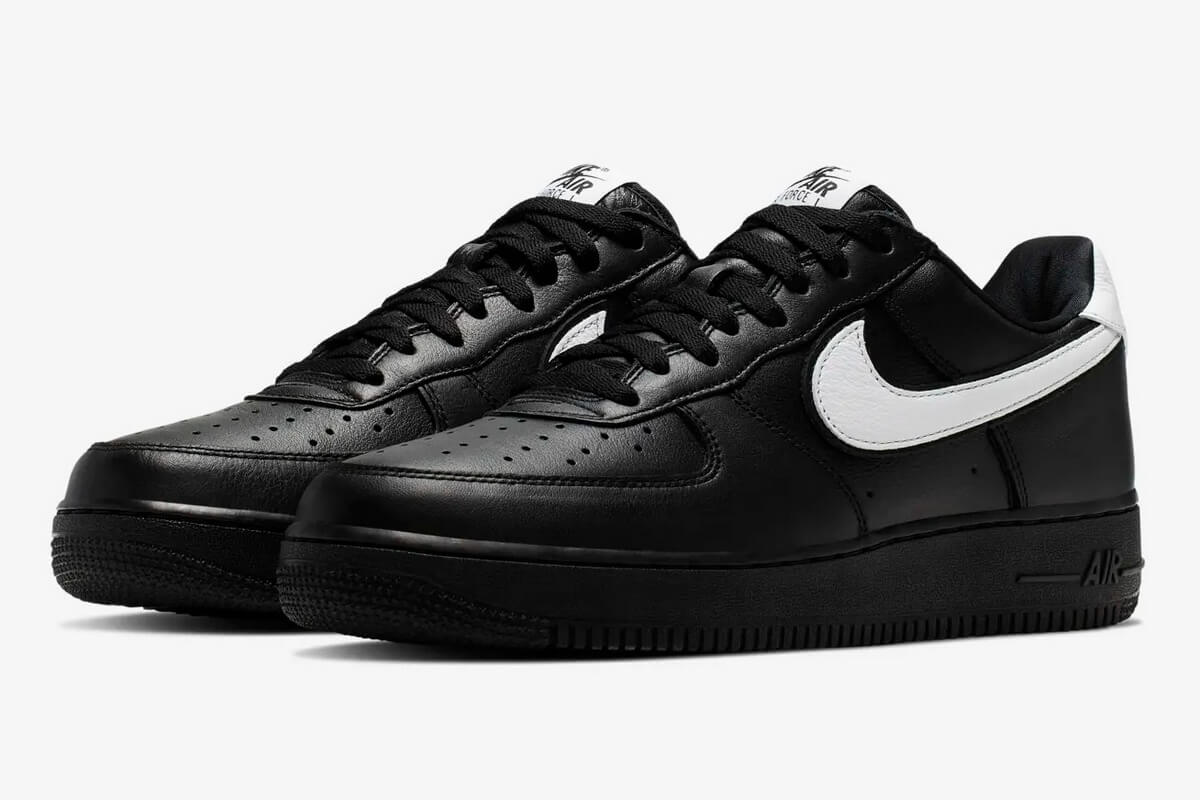 Nike Air Force 1 Low Retro QS "Friday" - Black / White - CQ0492-001