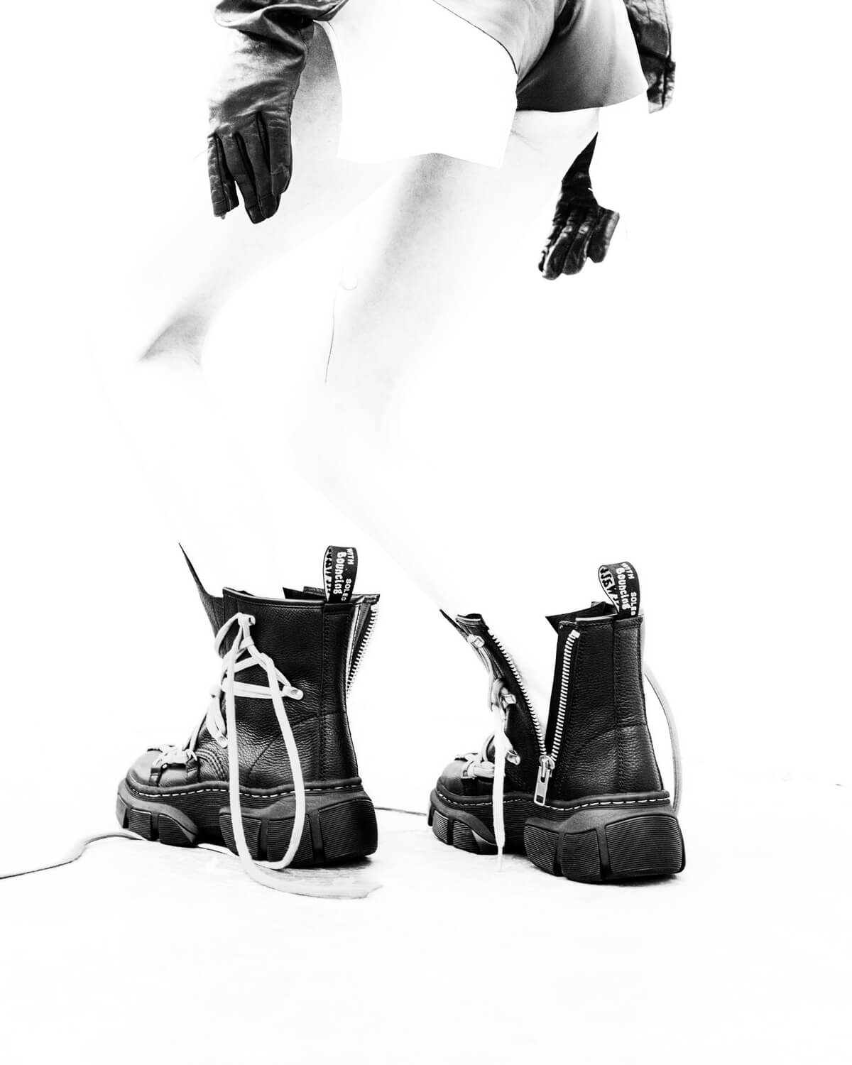 Dr. Martens x Rick Owens 1460 Pent Leather Platform Boot