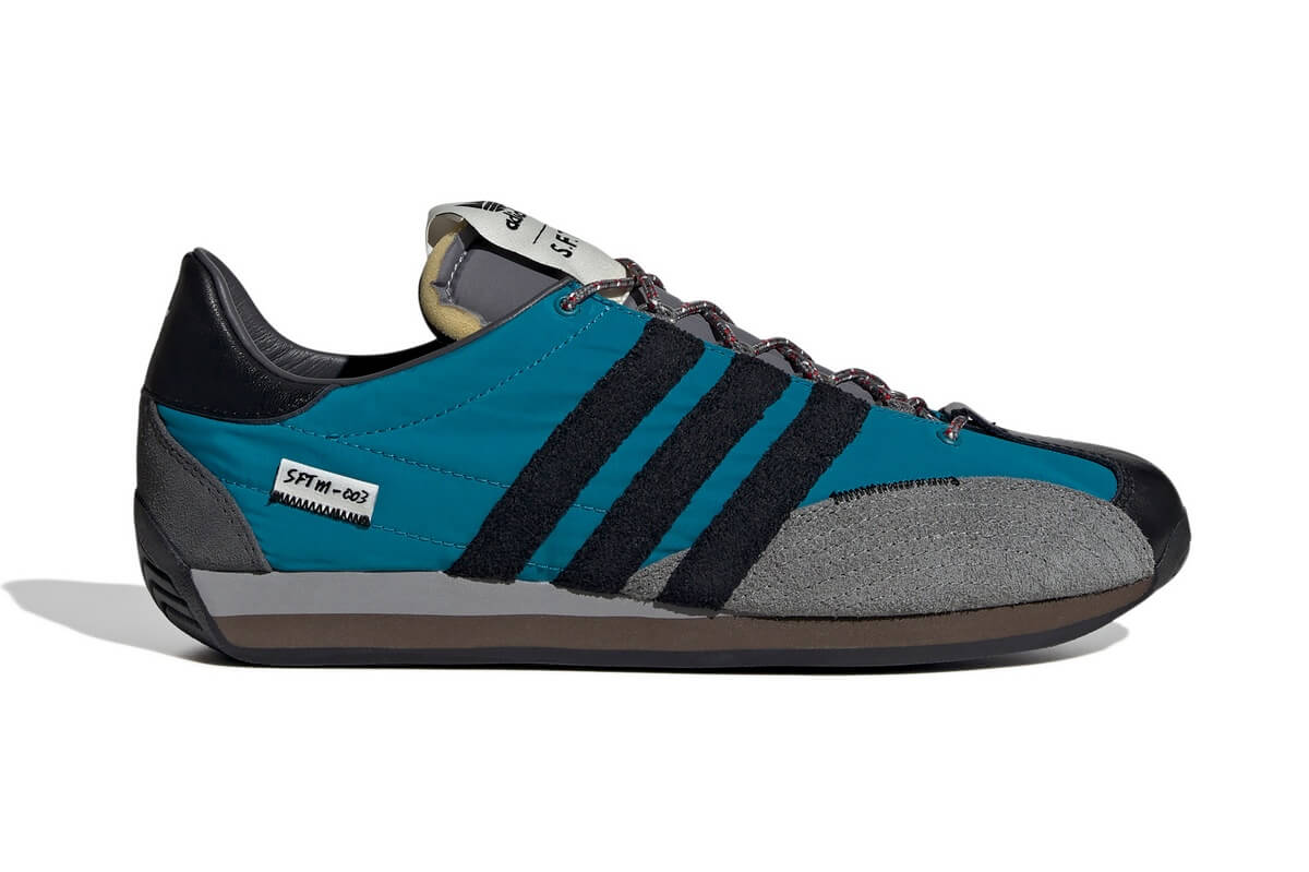 adidas Originals x Song for the Mute - Country OG SFTM-003 - Aqua/Core Black/Gum - ID3545