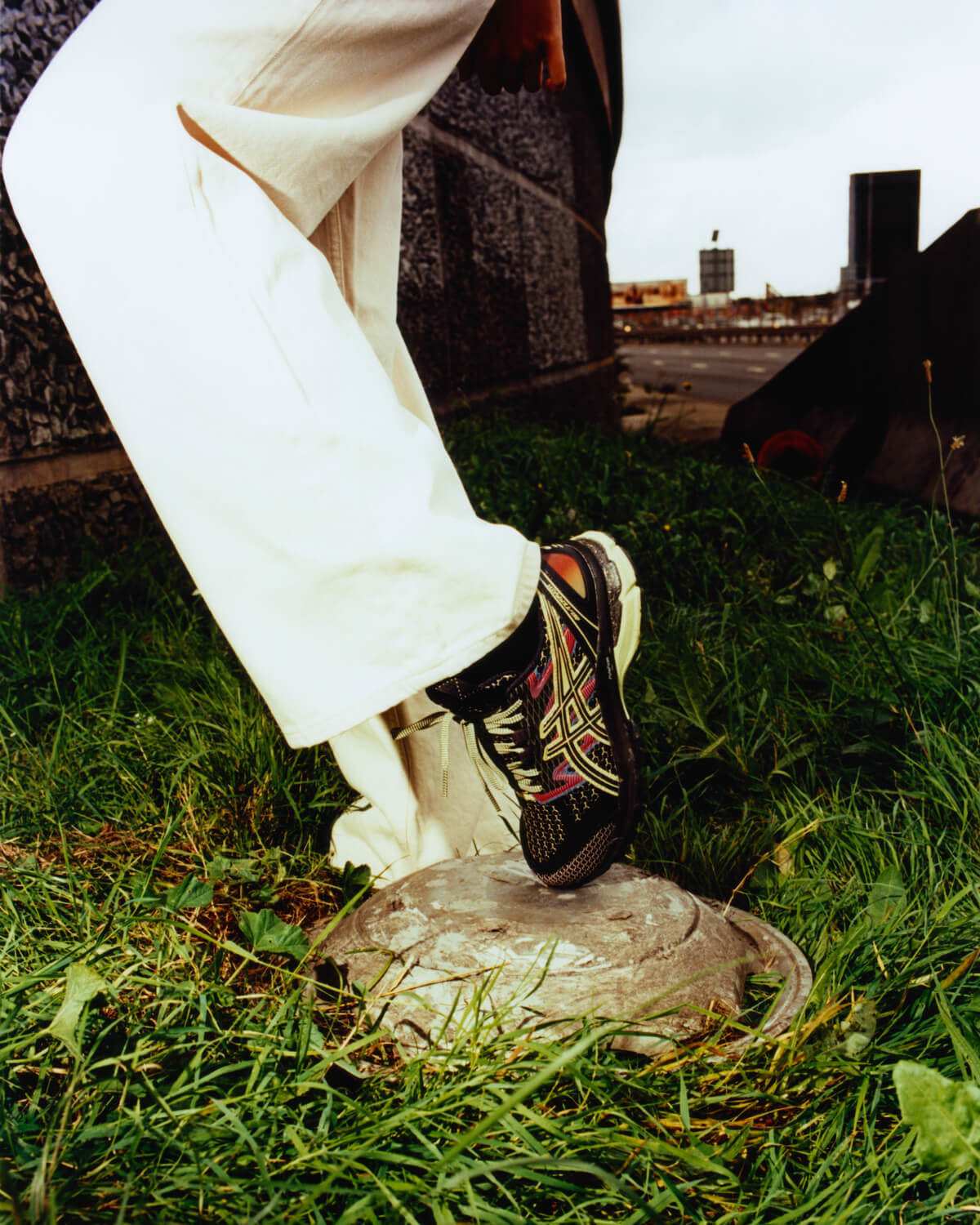 ASICS Curation Models by Kiko Kostadinov Studio and ASICS: US4-S Gel-Terrain
