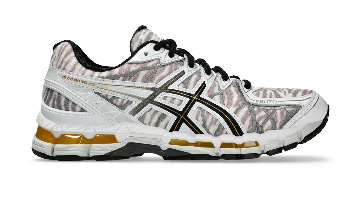 ASICS x KENZO - Gel-Kayano 20 - Glacier Grey / Black - 1201B032-020