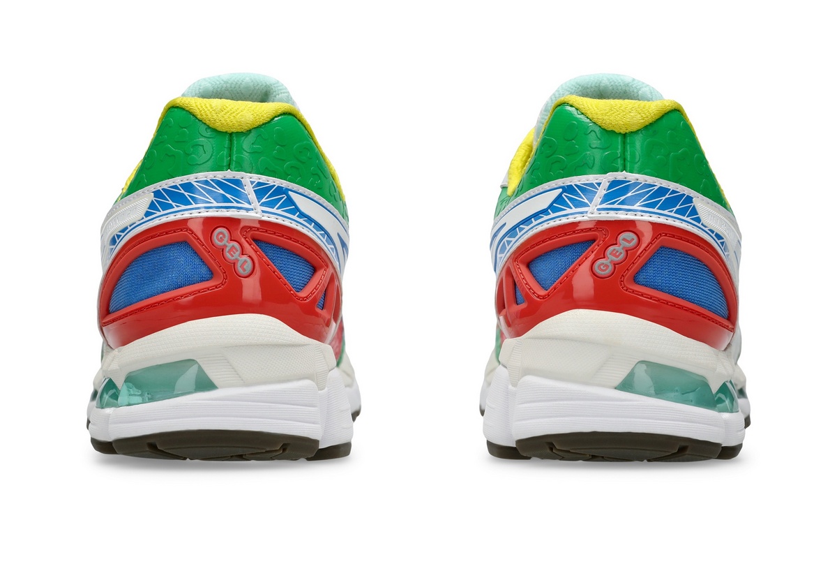 ASICS x KENZO Gel-Kayano 20 Glacier Grey, Digital Aqua & Multi