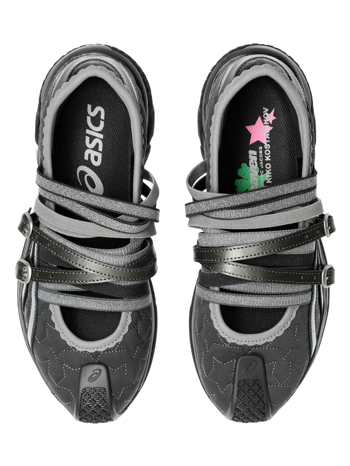 ASICS x Kiko Kostadinov x Heaven by Marc Jacobs GEL-LOKROS - Graphite Grey / Gunmetal - 1202A489-020