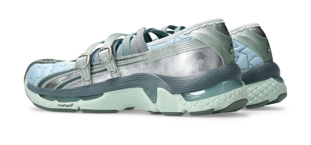 ASICS x Kiko Kostadinov x Heaven by Marc Jacobs GEL-LOKROS - Faded Denim / Pale Aqua - 1202A489-400