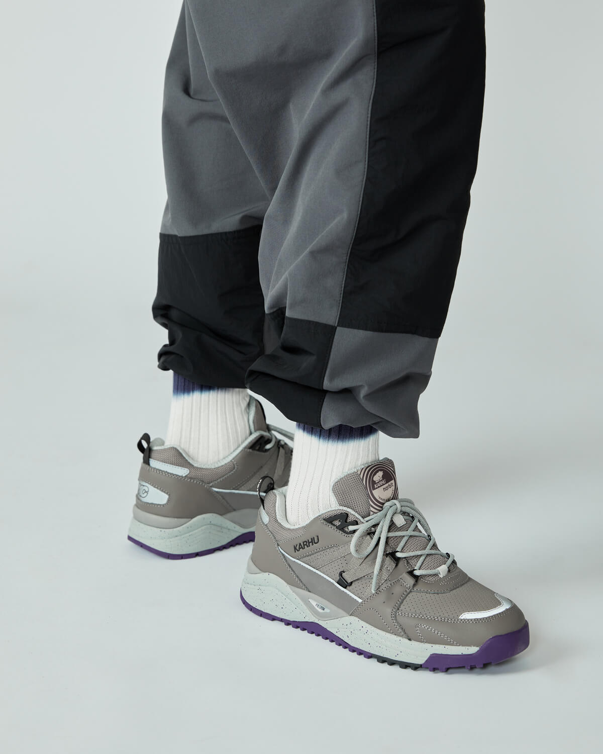 KARHU x NORBIT FUSION XC "HAVE A NICE HIKE" - Brushed Nickel / Brushed Nickel - NOR0002