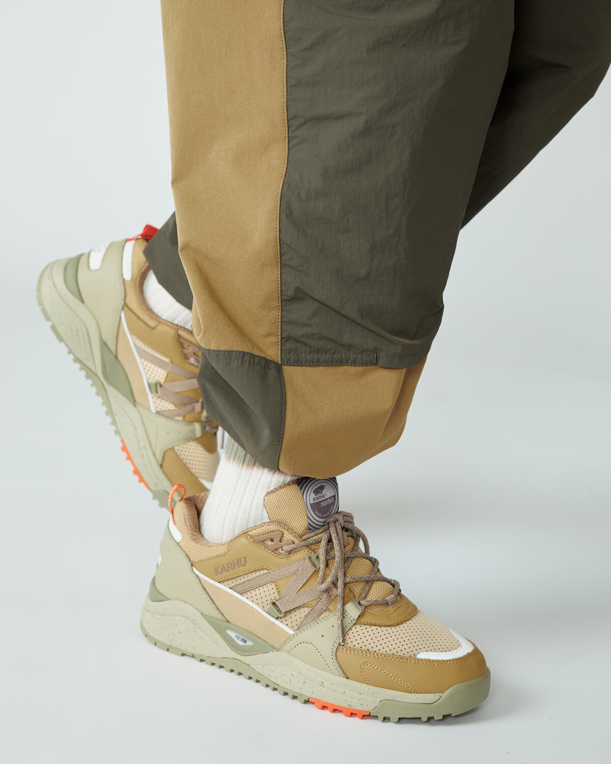 KARHU x NORBIT FUSION XC - "HAVE A NICE HIKE" - Sage Green / Beige - NOR0001