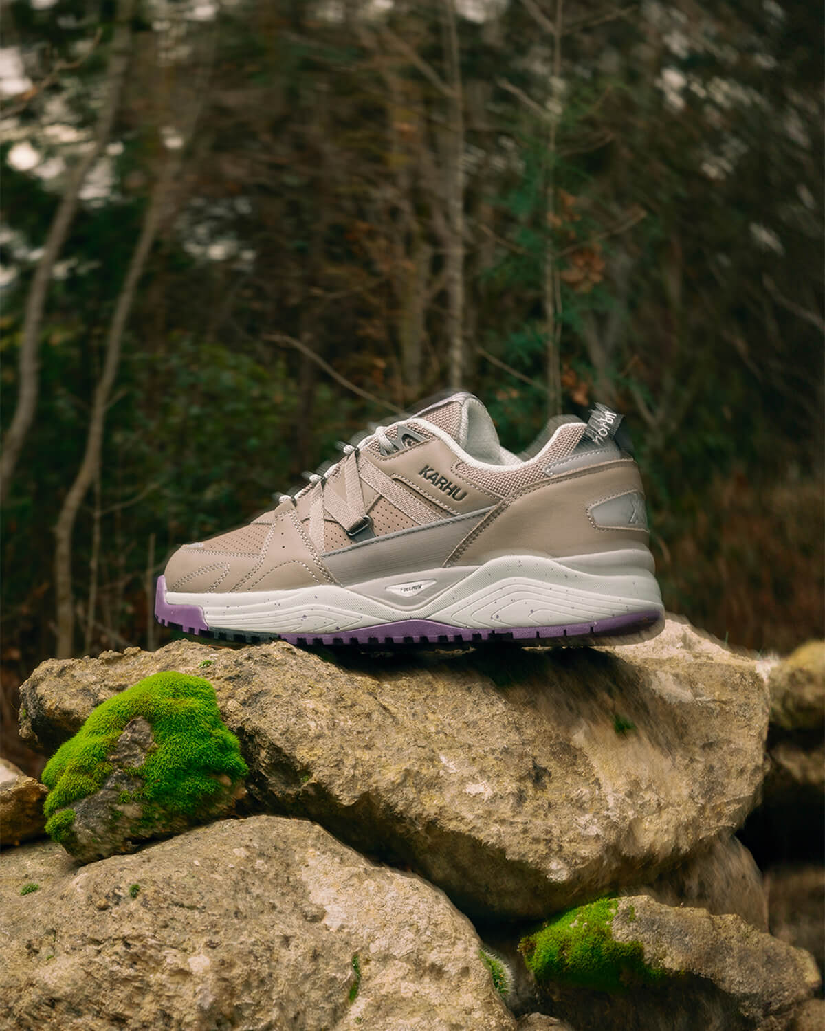 KARHU x NORBIT FUSION XC "HAVE A NICE HIKE" - Brushed Nickel / Brushed Nickel - NOR0002